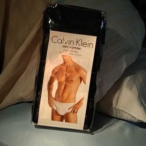 Calvin Klein 100% cotton briefs 4 pack